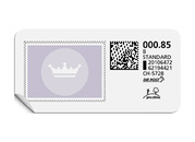 B-Post-Briefmarke 697