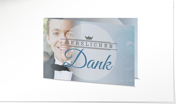 Dankeskarte Konfirmation 697 Dankeskarte Konfirmation