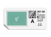 A-Post-Briefmarke 704
