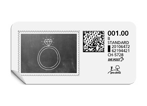 B-Post-Briefmarke 705