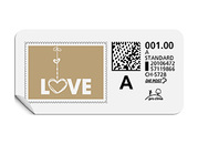 A-Post-Briefmarke 707