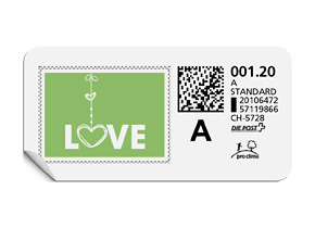 A-Post-Briefmarke 707