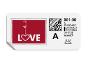 A-Post-Briefmarke 707