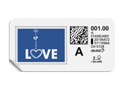 A-Post-Briefmarke 707
