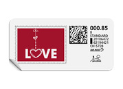 B-Post-Briefmarke 707
