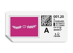 A-Post-Briefmarke 708