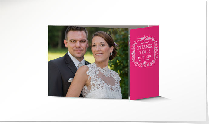Dankeskarte Hochzeit 708 Dankeskarte Hochzeit