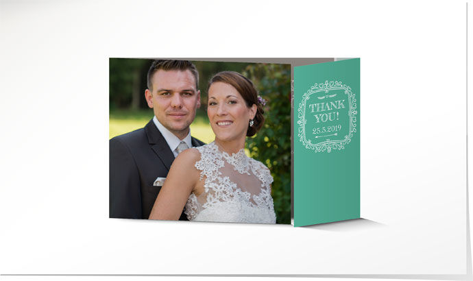 Dankeskarte Hochzeit 708 Dankeskarte Hochzeit