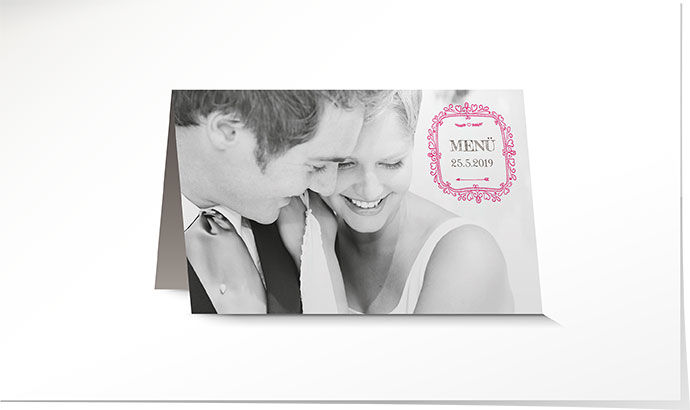 Menükarte Hochzeit 708 Menükarte Hochzeit