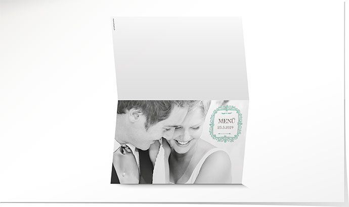 Menükarte Hochzeit 708 Menükarte Hochzeit