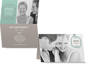 Menükarte Hochzeit 708