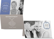 Menükarte Hochzeit 708