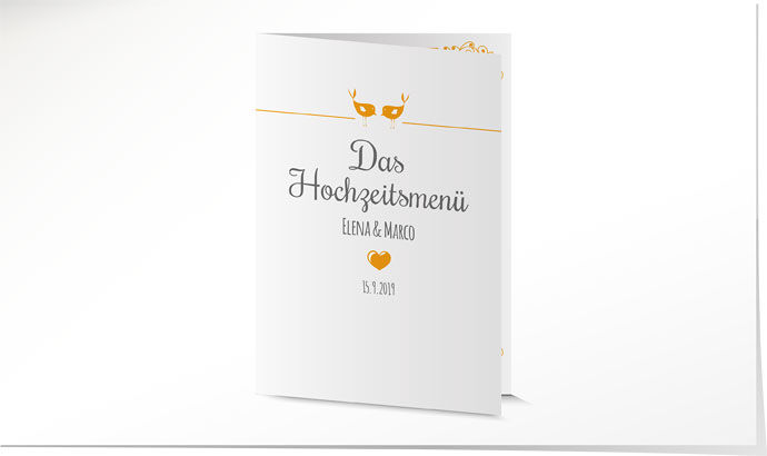 Menükarte Hochzeit 710 Menükarte Hochzeit