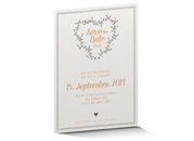 Save the Date Karte Letterpress 712