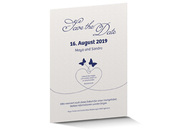 Save the Date Karte Letterpress 713