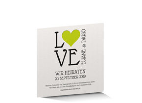 Hochzeitseinladung Letterpress 714 Hochzeitseinladung Letterpress