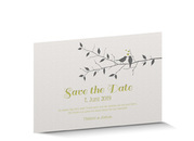 Save the Date Karte Letterpress 715