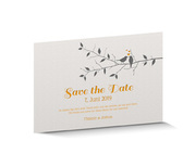 Save the Date Karte Letterpress 715