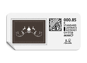 B-Post-Briefmarke 719