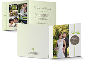 Dankeskarte Hochzeit 736