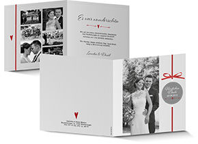 Dankeskarte Hochzeit 736