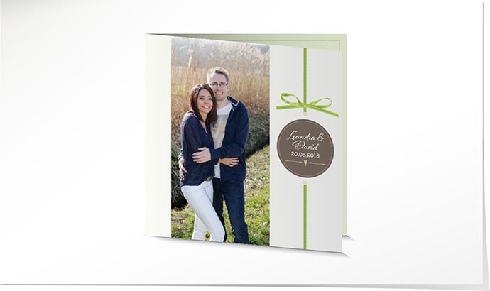 Hochzeitseinladung 736 Hochzeitskarte