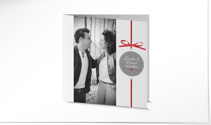 Hochzeitseinladung 736 Hochzeitskarte