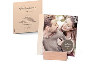 Menükarte Hochzeit 736