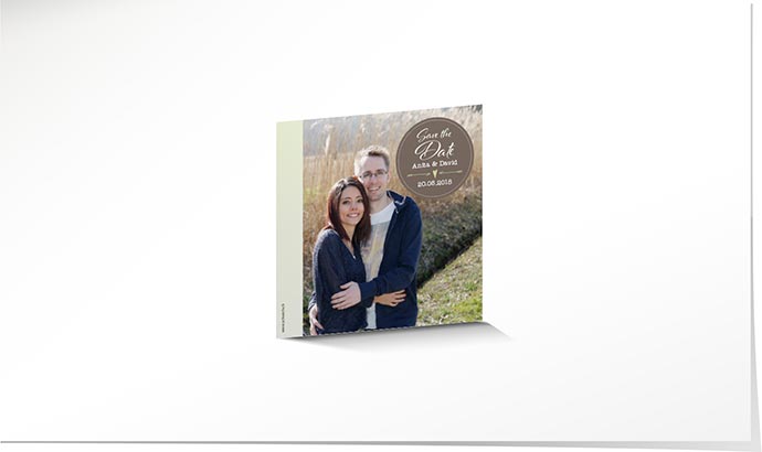 Save the Date Magnetkarte 736 Save the Date Magnetkarte