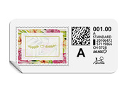 A-Post-Briefmarke 738