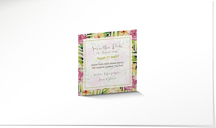 Save the Date Magnetkarte 738 Save the Date Magnetkarte