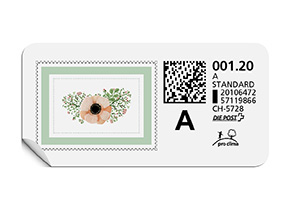 A-Post-Briefmarke 739