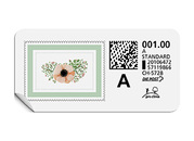 A-Post-Briefmarke 739