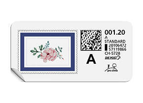 A-Post-Briefmarke 739