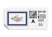 A-Post-Briefmarke 739