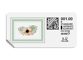 B-Post-Briefmarke 739