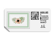 B-Post-Briefmarke 739