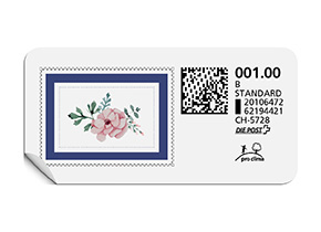 B-Post-Briefmarke 739