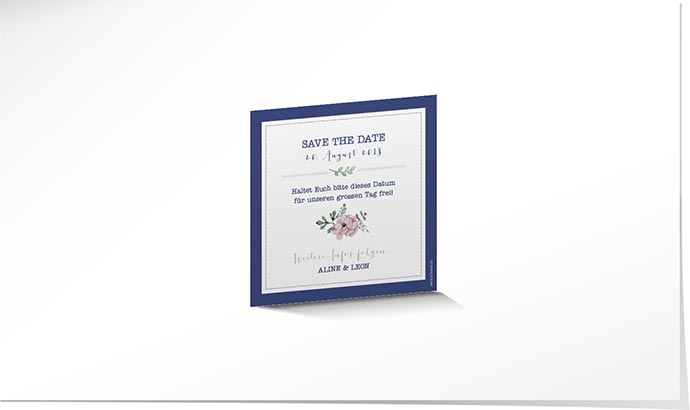 Save the Date Magnetkarte 739 Save the Date Magnetkarte