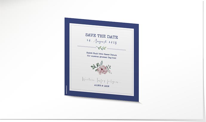 Save the Date Karte 739 Save the Date Karte