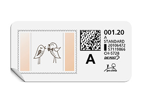 A-Post-Briefmarke 740