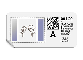 A-Post-Briefmarke 740