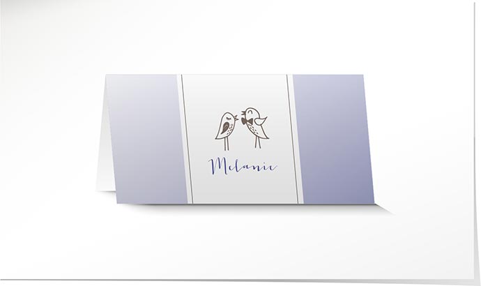 Tischkarte Hochzeit 740 Tischkarte