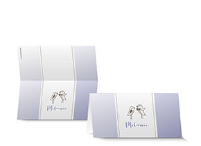 Tischkarte Hochzeit 740