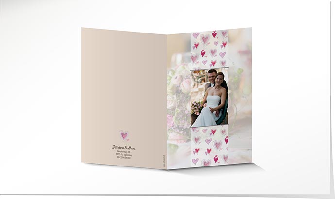 Dankeskarte Hochzeit 742 Dankeskarte Hochzeit