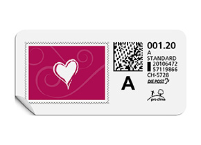 A-Post-Briefmarke 743