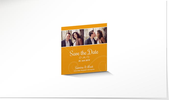 Save the Date Magnetkarte 743 Save the Date Magnetkarte