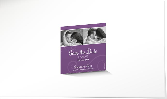 Save the Date Magnetkarte 743 Save the Date Magnetkarte