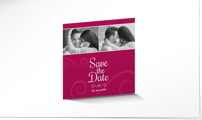 Save the Date Karte 743 Save the Date Karte