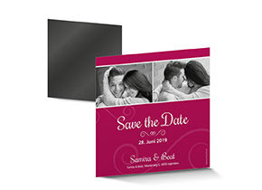 Save the Date Magnetkarte 743